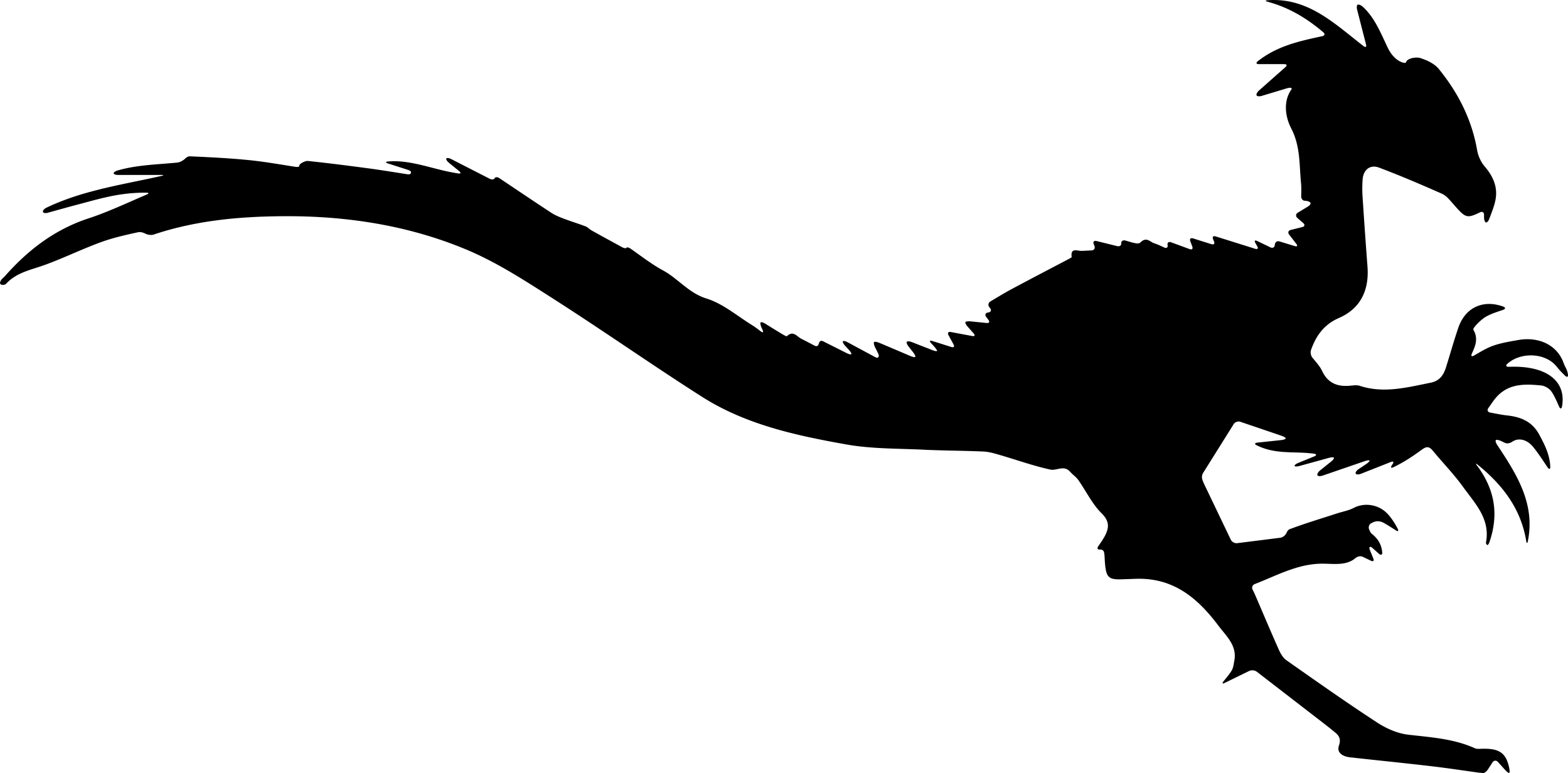 Guanlong Dinosaur Shape Of Long Tail Line Tracing Svg Vector Free Vectors